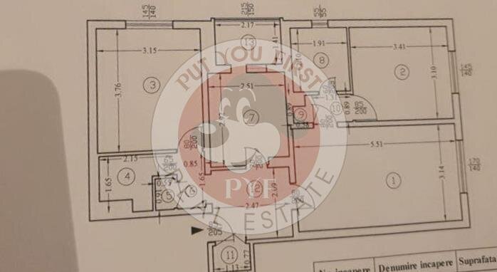 Tei | Apartament 3 camere | Semidecomandat | 69mp | B11534